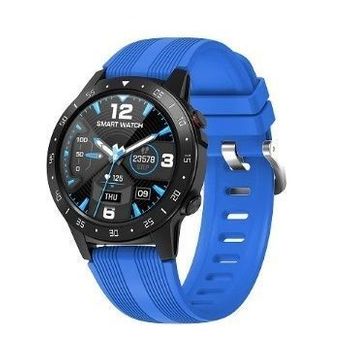 smartwatch z rozmowami niebieski pasek.jpg
